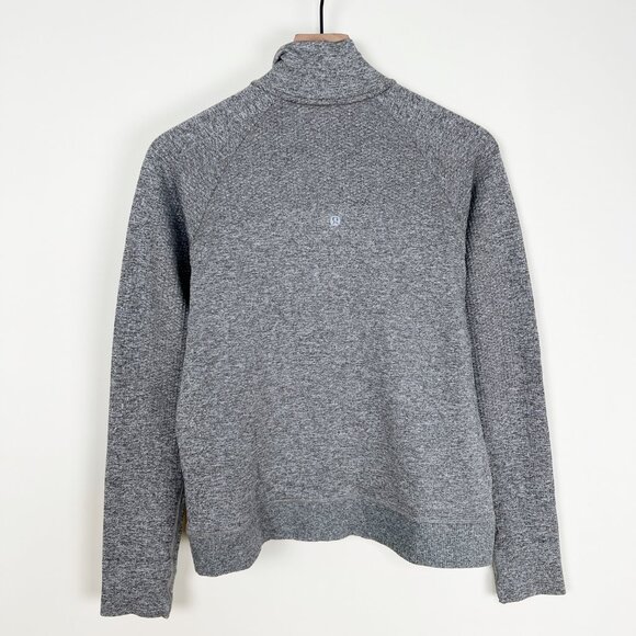 Lululemon Engineered Warmth Half Zip Merino Wool Knit Sweater Zip Up Sweatshirt - Picture 12 of 13